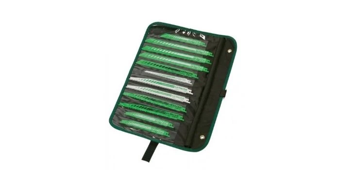 HiKOKI 752049 12 Delige Reciprozaagbladen Set - Metaal/Hout/Kunststof