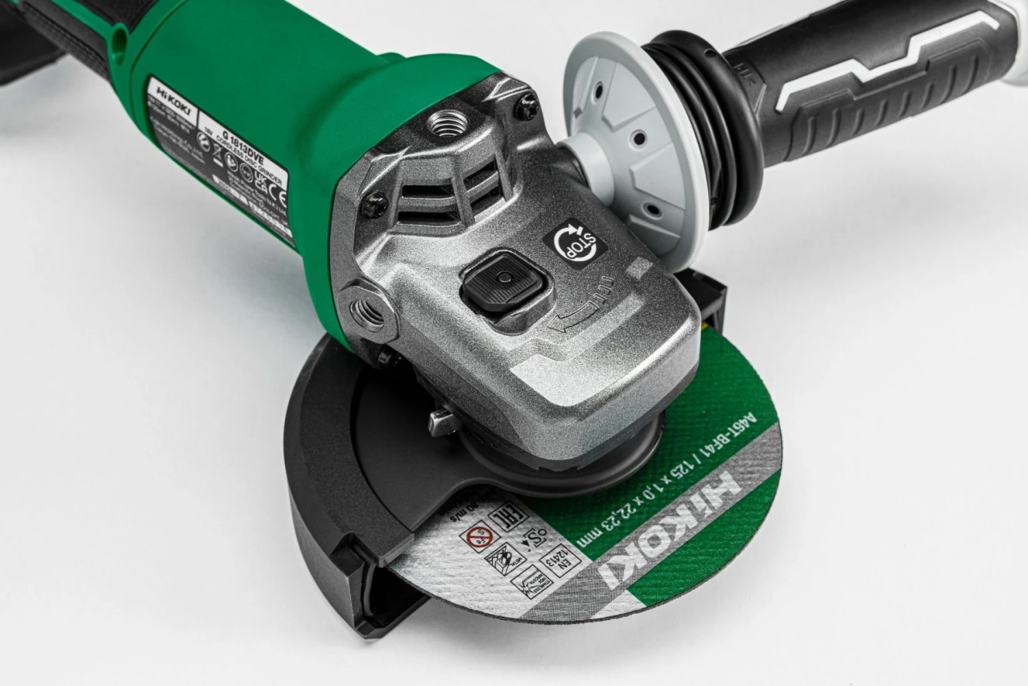 HiKOKI G1813DVE W4Z Accu Haakse Slijpmachine - 18V - 125 Mm - Image 2