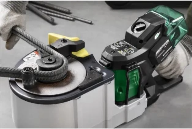 HiKOKI VB3616DAWGZ 36V Li-ion Accu Betonijzer Buig- En Knipmachine (2x 2,5/5.0Ah Accu) Set In PVC Koffer - Image 3