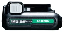 HiKOKI BSL1225M Losse Accu | 12 Volt 2,5 Ah Li-Ion [374954]