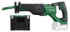 HiKOKI CR18DBLW4SZ Reciprozaagmachine | 18 V | 120 Mm | Koffer HSC | Basic [CR18DBLW 4SZ]
